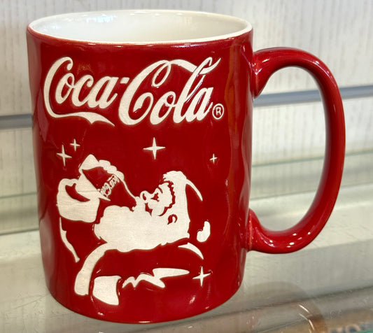 New Coca Cola ceramic Santa coffee mug
