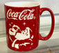 New Coca Cola ceramic Santa coffee mug