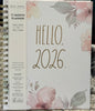 New Rae Dunn white floral 8x10 hardback 2026 planner