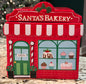 New Strawberry Street ceramic SANTA’S BAKERY Christmas cookie jar kitchen decor