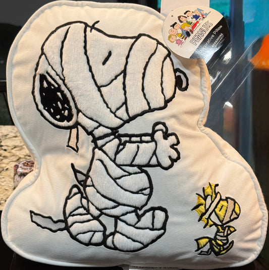 New Peanuts Halloween snoopy and Woodstock throw pillow