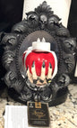 New Halloween decor poison apple hand coming out if mirror picture frame light up decor