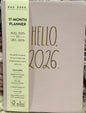 New Rae Dunn pink 2026 softback planner 5x7