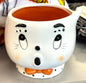 New ceramic ghost Halloween decor candy dish