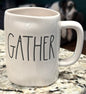 New Rae Dunn fall ceramic coffee mug GATHER