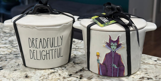 New Rae Dunn x Disney’s Villians ceramic baking dish DREADFULLY DELIGHTFUL