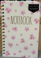 New Rae Dunn PINK FLORAL 5x7 spiral lined NOTEBOOK