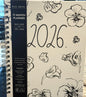 New Rae Dunn 2026 floral Planner spiral hardback