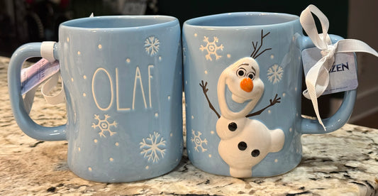 New Rae Dunn x Disney’s Frozen ceramic coffee mug OLAF