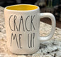 New Rae Dunn ceramic Easter coffee mug CRACK ME UP