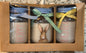 New Rae Dunn Easter Mason jar 3-piece flamless candle set