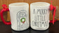 New Rae Dunn ceramic Christmas coffee mug A MERRY LITTLE CHRISTMAS