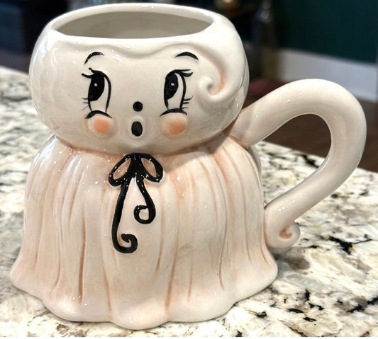 New Halloween release 26” Joanna Parker ceramic MRS Ghost mug