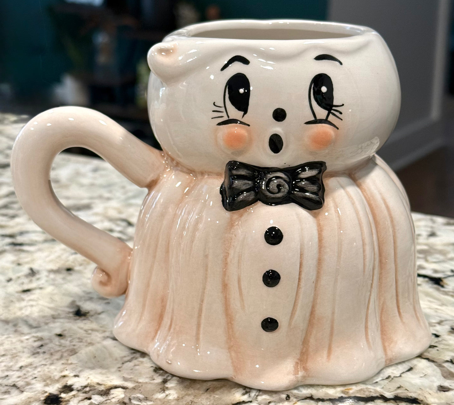 New Halloween release 26” Joanna Parker ceramic MR Ghost mug