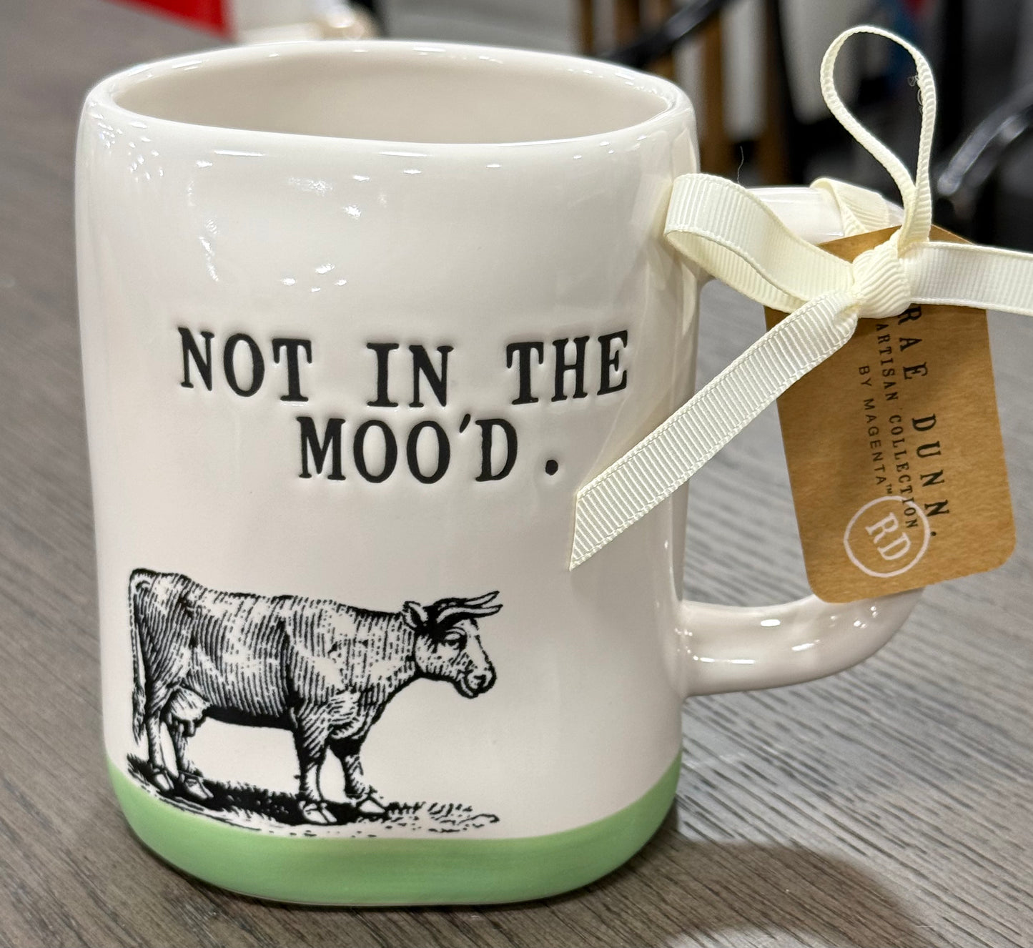 New release Rae Dunn Farmline cow mug NOT IN THE MOOD
