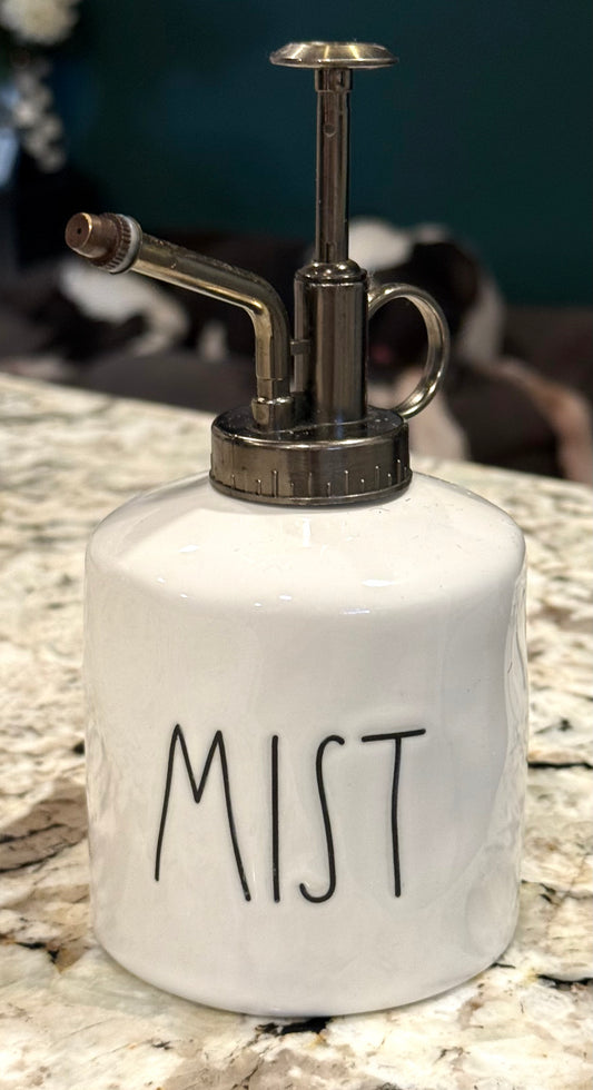 New Rae Dunn ceramic plant sprayer MIST