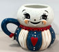 New release Joanna Parker USA July 4th Americana ceramic mug -boy