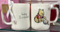 New Rae Dunn x Winnie the Pooh white ceramic coffee mug FEELING 11 o’CLOCKISH