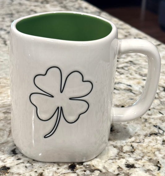New Rae Dunn St. Patrick’s Day ceramic coffee mug ☘️
