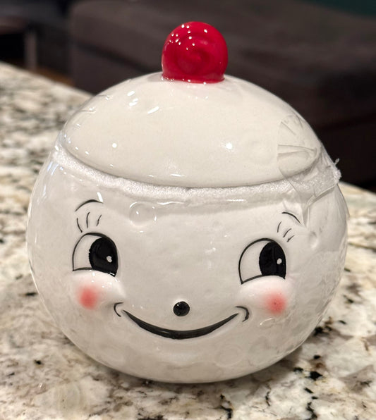 New Joanna Parker luna ceramic christmas storage container