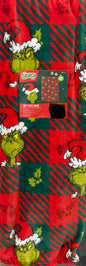 New Grinch plaid Christmas blanket bedding 50x70