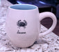 Rae Dunn white ceramic coffee mug DISCOVER
