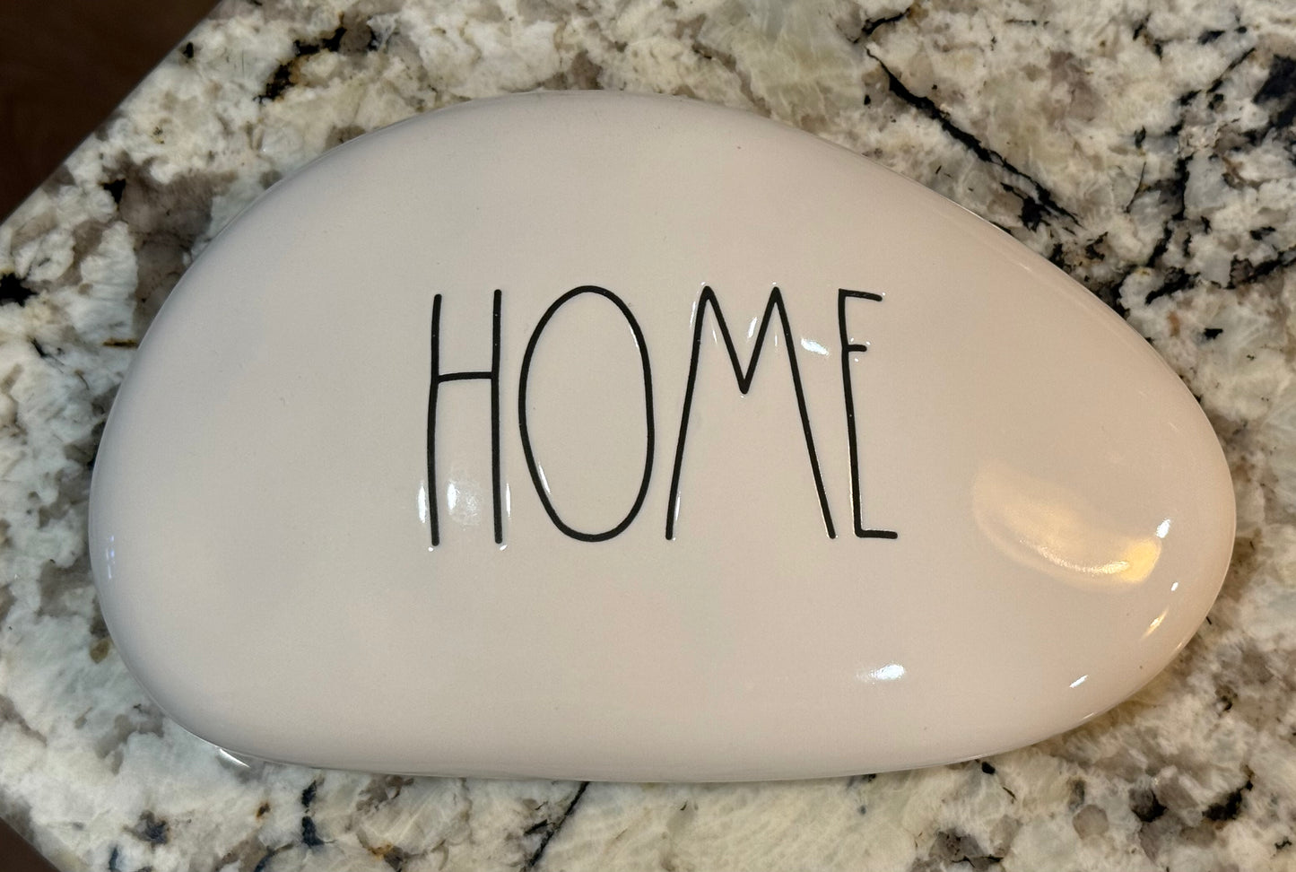 New Rae Dunn ceramic garden stone HOME