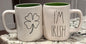 New Rae Dunn green interior white ceramic St. Patrick’s Day shamrock on back I’M IRISH