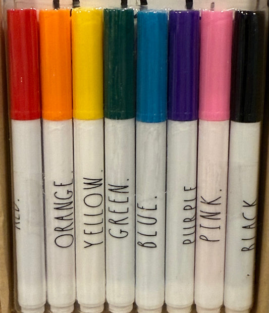 New Rae Dunn art gift set sketch pad, markers, stickers