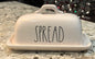 Rae Dunn ceramic SPREAD butter dish