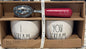 New Rae Dunn ceramic 3-piece ICE CREAM bowl & scoop set