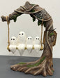 New Sweet Street 12” swinging tree Halloween 4- ghost decor