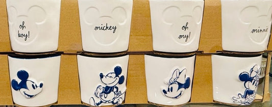 New Release Rae Dunn x Disney’s Mickey Mouse ceramic 4-piece ramekin set