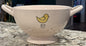 Rae Dunn white ceramic Easter colander PEEP