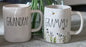 New Rae Dunn 2-piece coffee mug set GRANDPAP & GRAMMY