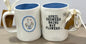 New Rae Dunn white ceramic coffee mug APRIL SHOWERS BRING MAY FLOWERS