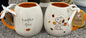 New Rae Dunn x Peanuts Snoopy ceramic fall coffee mug PUMPKIN SPICE