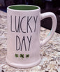 New Rae Dunn St. Patrick’s Day ceramic stein ☘️ LUCKY ME