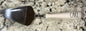 Rae Dunn white ceramic handled CAKE server