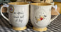 New Rae Dunn x Disney’s Winnie the Pooh white ceramic coffee mug AN UPSIDE DOWN SORT OF DAY