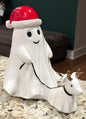 New resin ghost walking reindog-Christmas style decor
