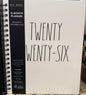 New Rae Dunn 2026 planner 8x10 hardback