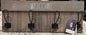 New Rae Dunn wood WELCOME. hanging storage rack 21x8