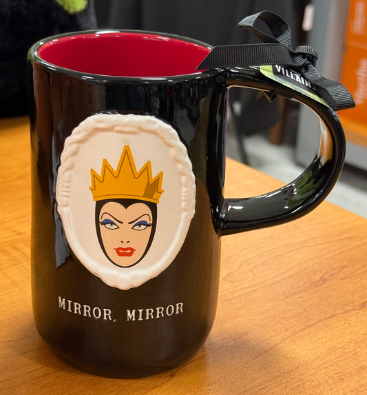 New Rae Dunn x Disney Villian’s ceramic coffee mug MIRROR, MIRROR