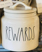 New Rae Dunn ceramic dog storage canister REWARDS