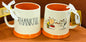 New Rae Dunn x Peanuts Snoopy ceramic Fall coffee mug THANKFUL