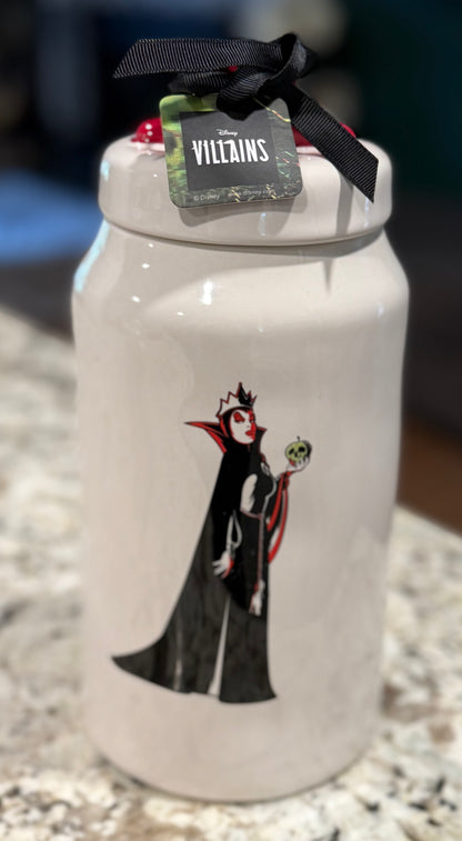 New Rae Dunn X Disney’s Snow White & the Seven Dwarfs POISON Canister