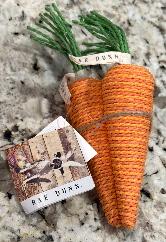 New Rae Dunn Easter carrot decor bunch (solid)