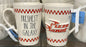 New Rae Dunn x Pixar’s Toy Story coffee mug PIZZA PLANET-FRESHEST IN THE GALAXY