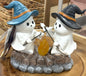 New light up Ghoulish campfire ghosts Halloween decor
